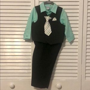Baby boy tuxedo set